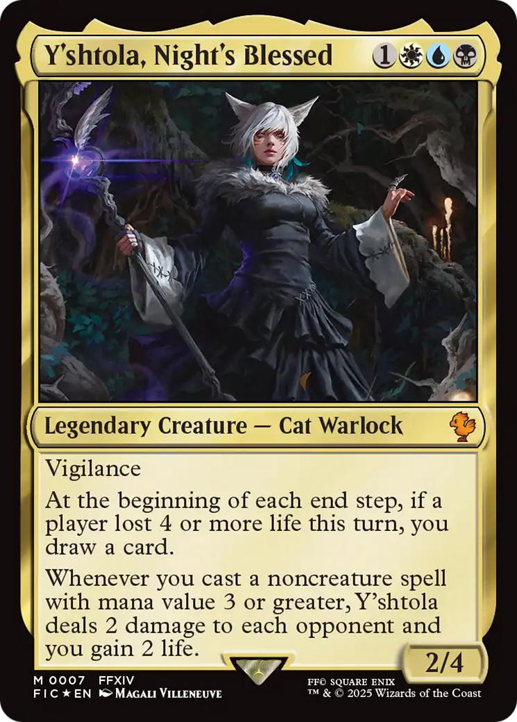 Y'shtola, Night's Blessed (FIC-007) - mythic - Foil