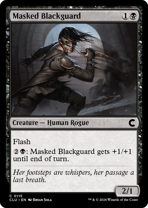 Masked Blackguard (CLU-115) - common