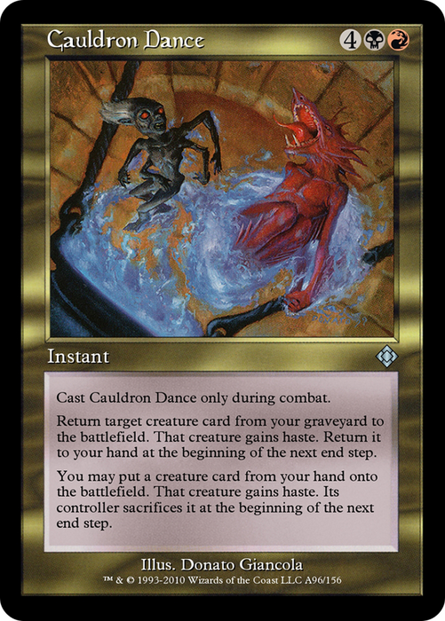 Cauldron Dance (TD0-A96) - uncommon