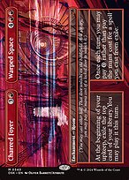 Charred Foyer // Warped Space (DSK-340) - mythic (Borderless)
