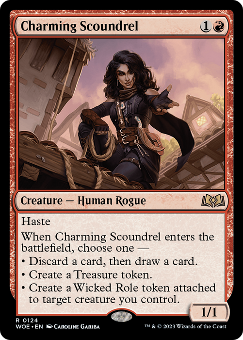 Charming Scoundrel (WOE-124) - rare - Foil