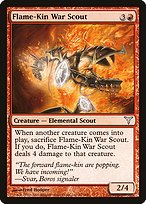 Flame-Kin War Scout (DIS-061) - uncommon - Foil