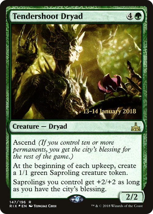 Tendershoot Dryad (PRE-147S) - rare - Foil