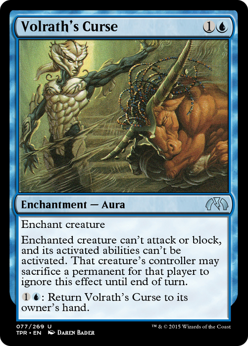 Volrath's Curse (TPR-077) - uncommon - Foil