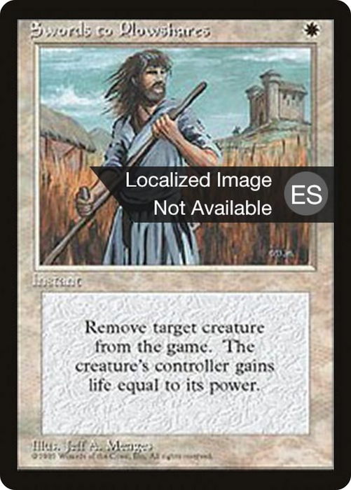 Swords to Plowshares (4BB-052) - uncommon