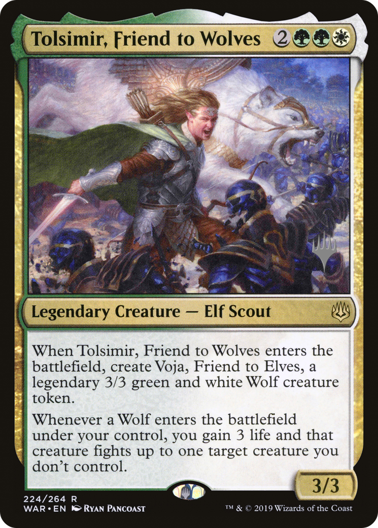 Tolsimir, Friend to Wolves (PPELD-224P) - rare
