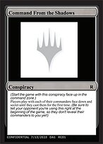 Command From the Shadows (UNK-RC01B) - rare