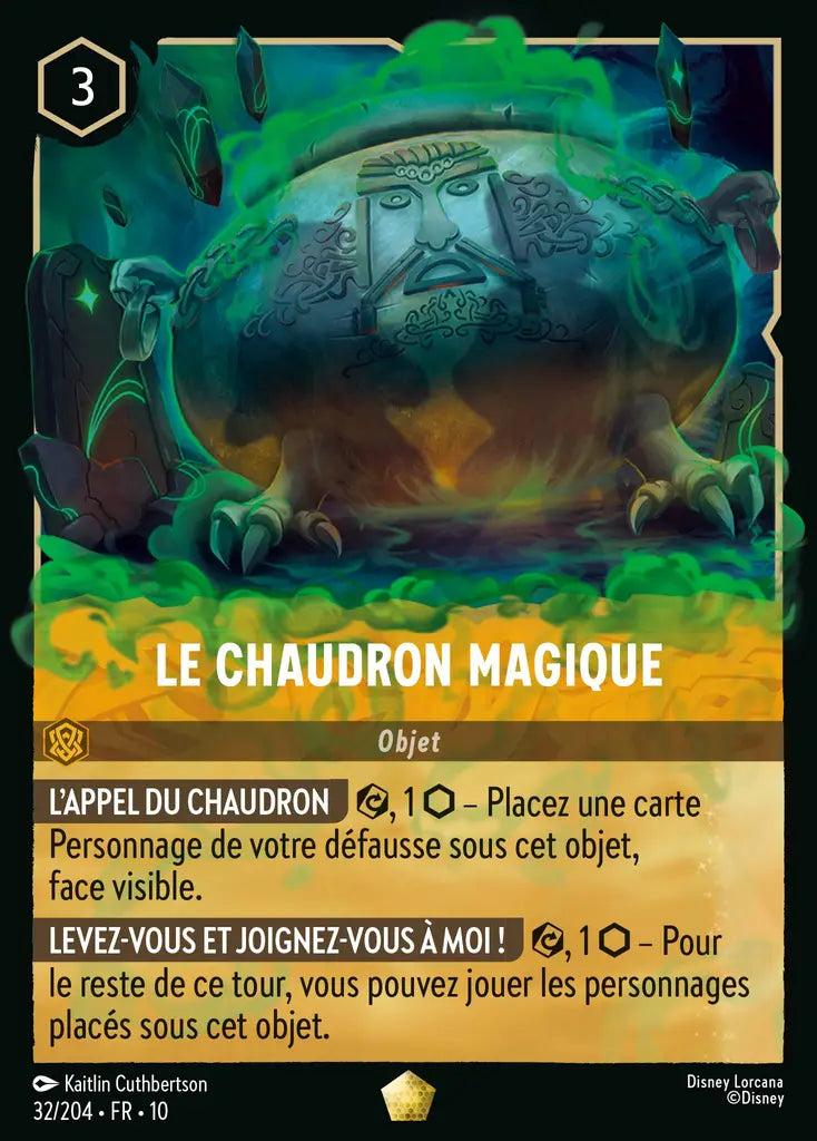 Le chaudron magique (32/204) - LDLP - Légendaire - Cold Foil