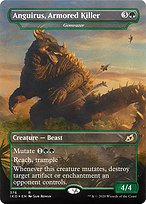 Gemrazer (IKO-376) - rare / Anguirus, Armored Killer (Borderless)