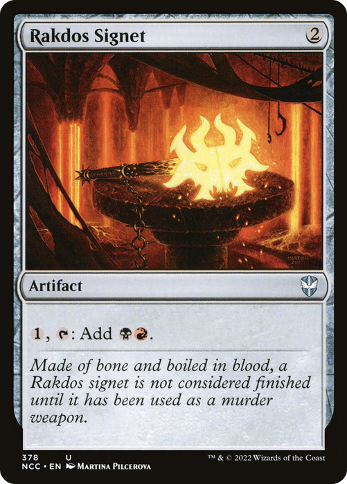 Rakdos Signet (NCC-378) - uncommon