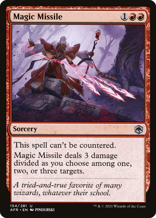 Magic Missile (AFR-154) - uncommon