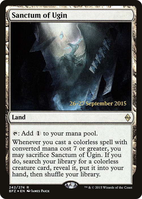 Sanctum of Ugin (PRE-242S) - rare - Foil