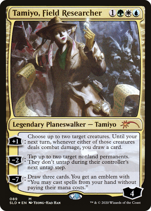 Tamiyo, Field Researcher (SLD-089) - mythic - Foil