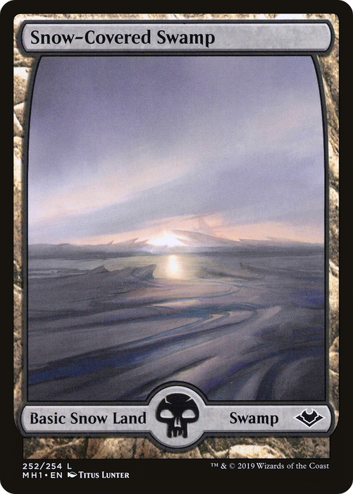 Snow-Covered Swamp (MH1-252) - common