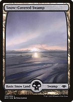 Snow-Covered Swamp (MH1-252) - common - Foil