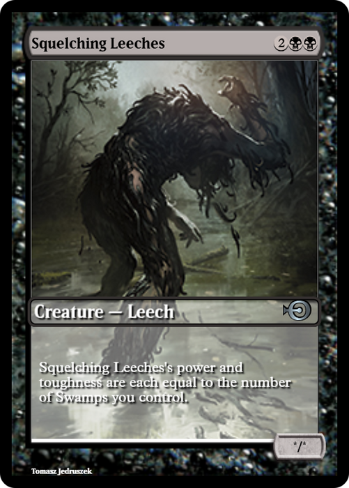 Squelching Leeches (PRM-52330) - uncommon - Foil