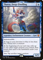 Thassa, Deep-Dwelling (THB-071) - mythic: (enchantment)