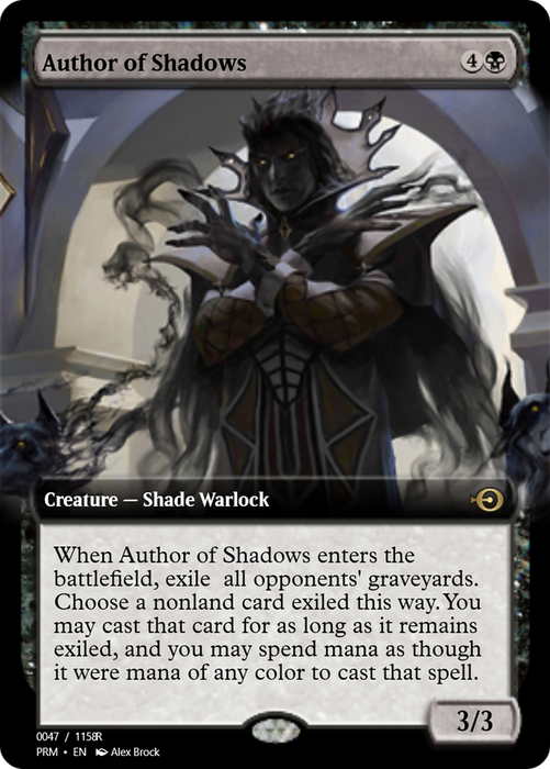 Author of Shadows (PRM-90066) - rare - Foil