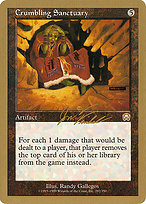 Crumbling Sanctuary (WCD-JF292) - rare