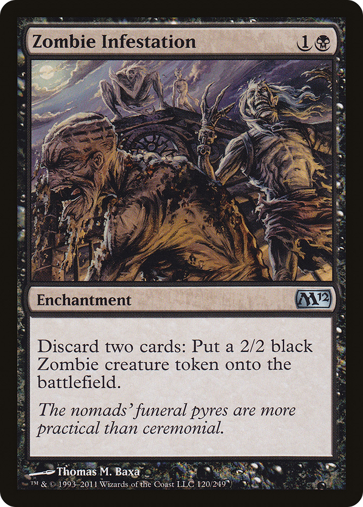 Zombie Infestation (M12-120) - uncommon - Foil