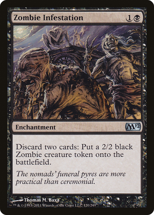Zombie Infestation (M12-120) - uncommon