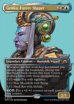 Genku, Future Shaper (MH3-373) - rare (Borderless) - Foil