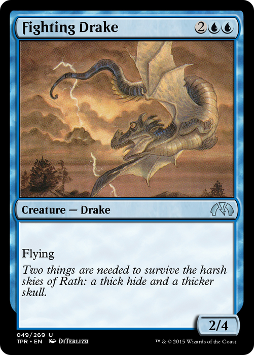 Fighting Drake (TPR-049) - uncommon - Foil