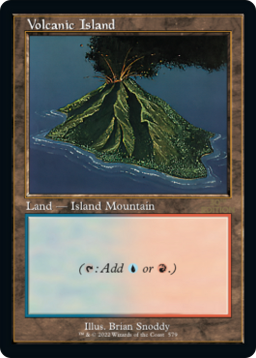 Volcanic Island (30A-579) - rare