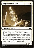 Pilgrim of the Ages (STX-022) - common - Foil