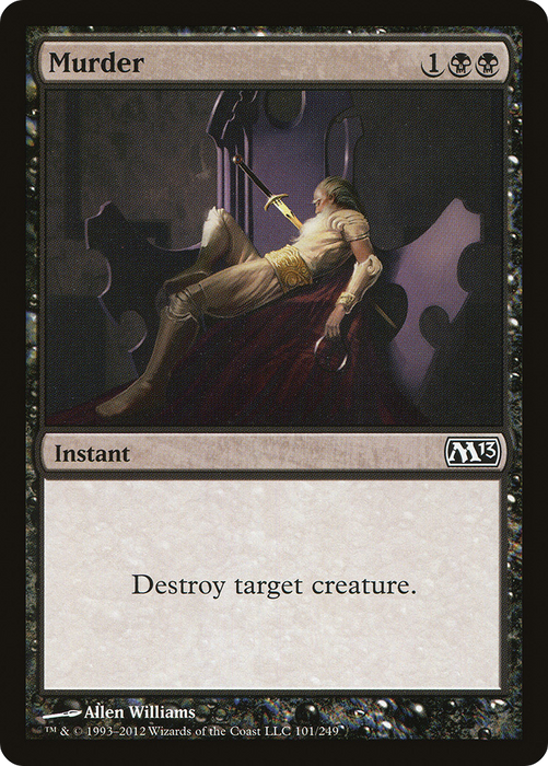 Murder (M13-101) - common - Foil