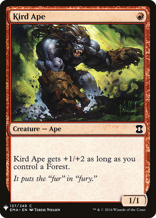 Kird Ape (LIST-EMA-137) - common