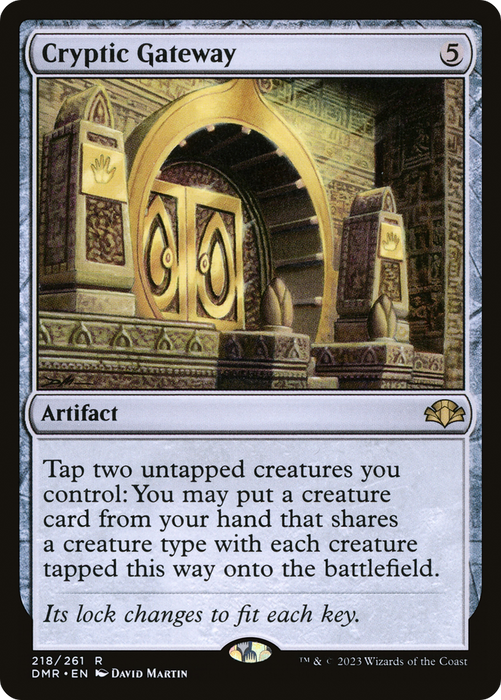 Cryptic Gateway (DMR-218) - rare