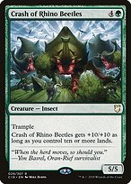 Crash of Rhino Beetles (C18-029) - rare
