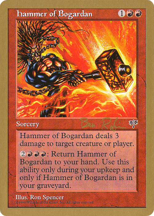 Hammer of Bogardan (WCD-BR181) - rare