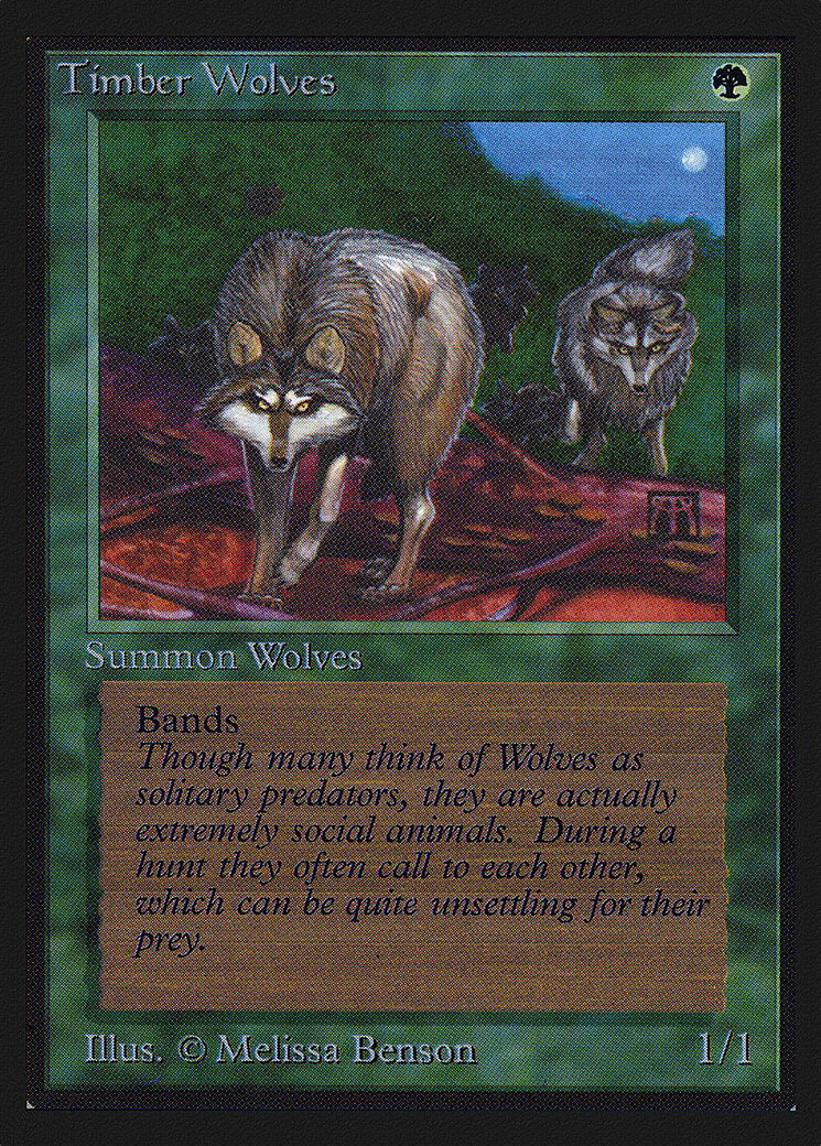 Timber Wolves (CED-220) - rare