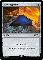 Mox Sapphire (OVNT-2019A) - mythic - Foil