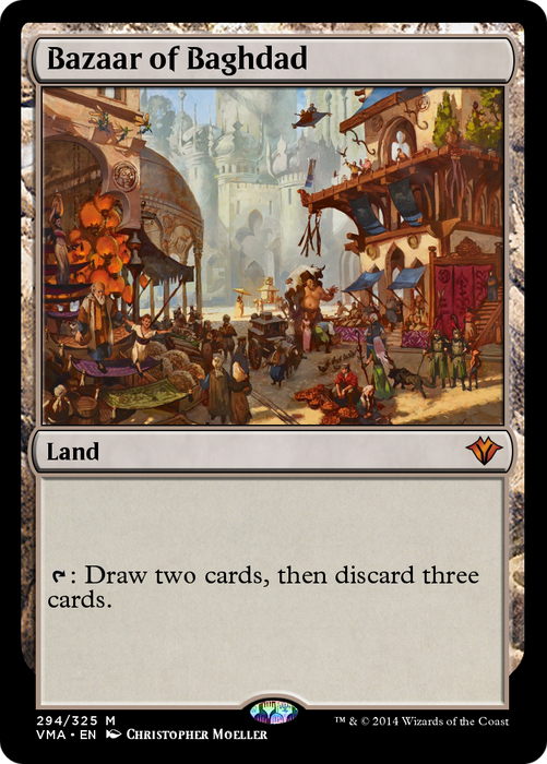 Bazaar of Baghdad (VMA-294) - mythic - Foil