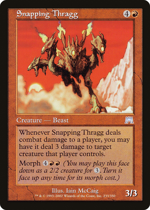 Snapping Thragg (ONS-233) - uncommon - Foil