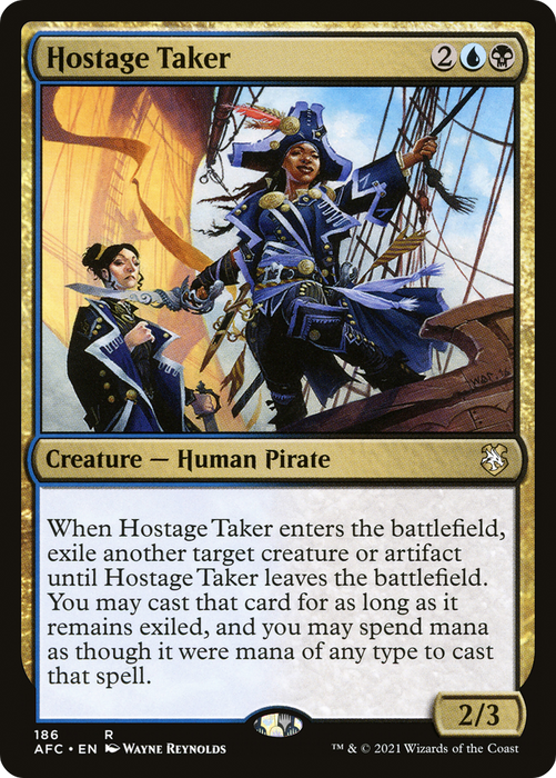 Hostage Taker (AFC-186) - rare