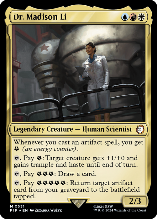 Dr. Madison Li (PIP-531) - mythic - Foil