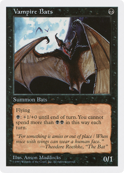 Vampire Bats (5ED-202) - common