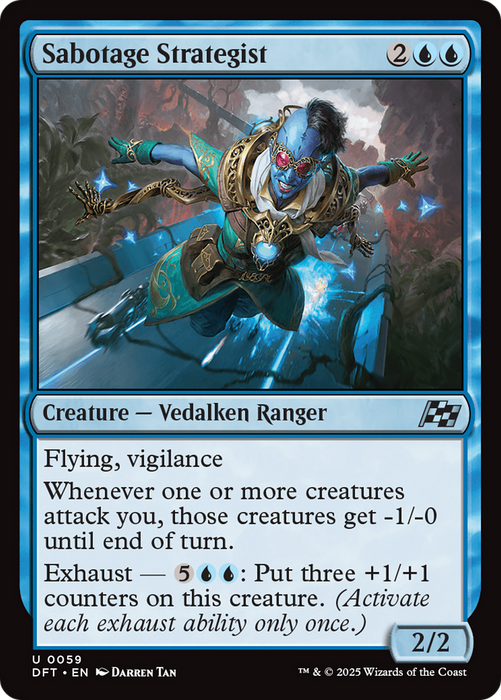 Sabotage Strategist (DFT-059) - uncommon - Foil