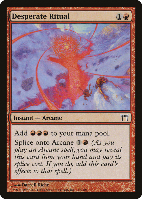 Desperate Ritual (CHK-163) - common - Foil