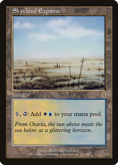Skycloud Expanse (ODY-327) - rare - Foil