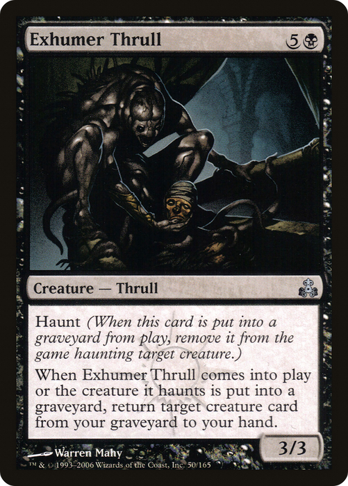 Exhumer Thrull (GPT-050) - uncommon - Foil