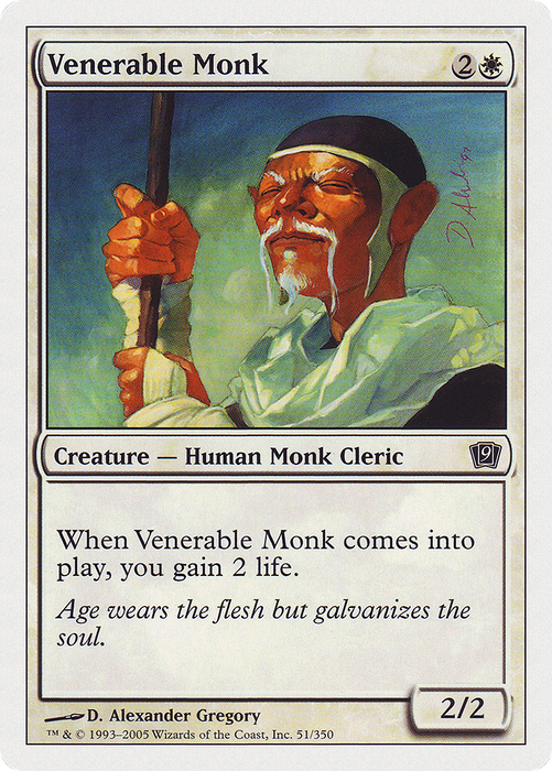 Venerable Monk (9ED-051) - common