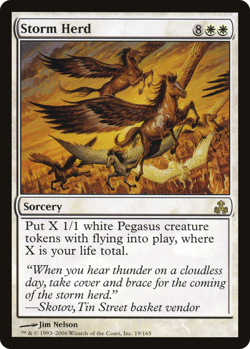 Storm Herd (GPT-019) - rare - Foil