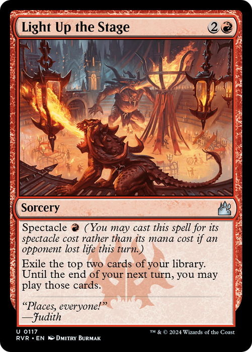 Light Up the Stage (RVR-117) - uncommon - Foil