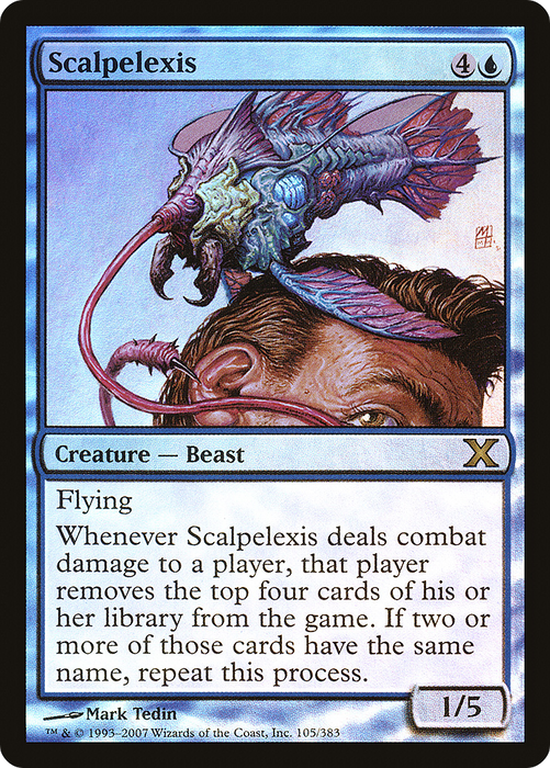Scalpelexis (10E-105★) - rare - Foil