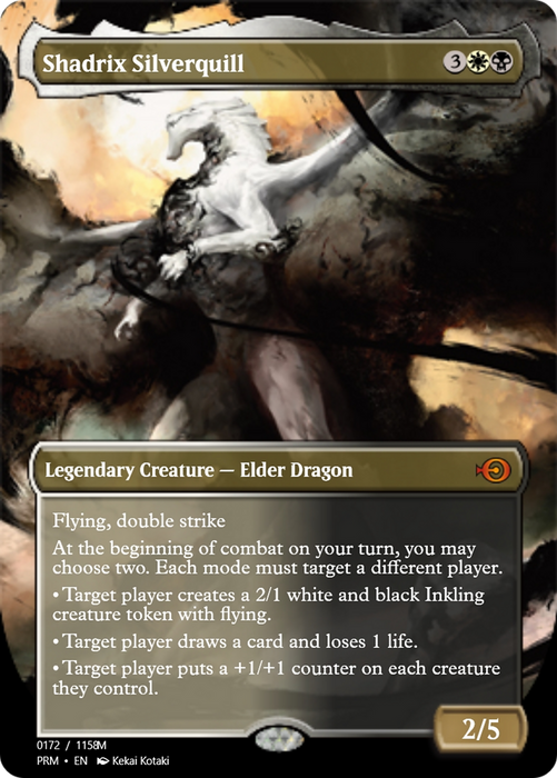 Shadrix Silverquill (PRM-90316) - mythic - Foil